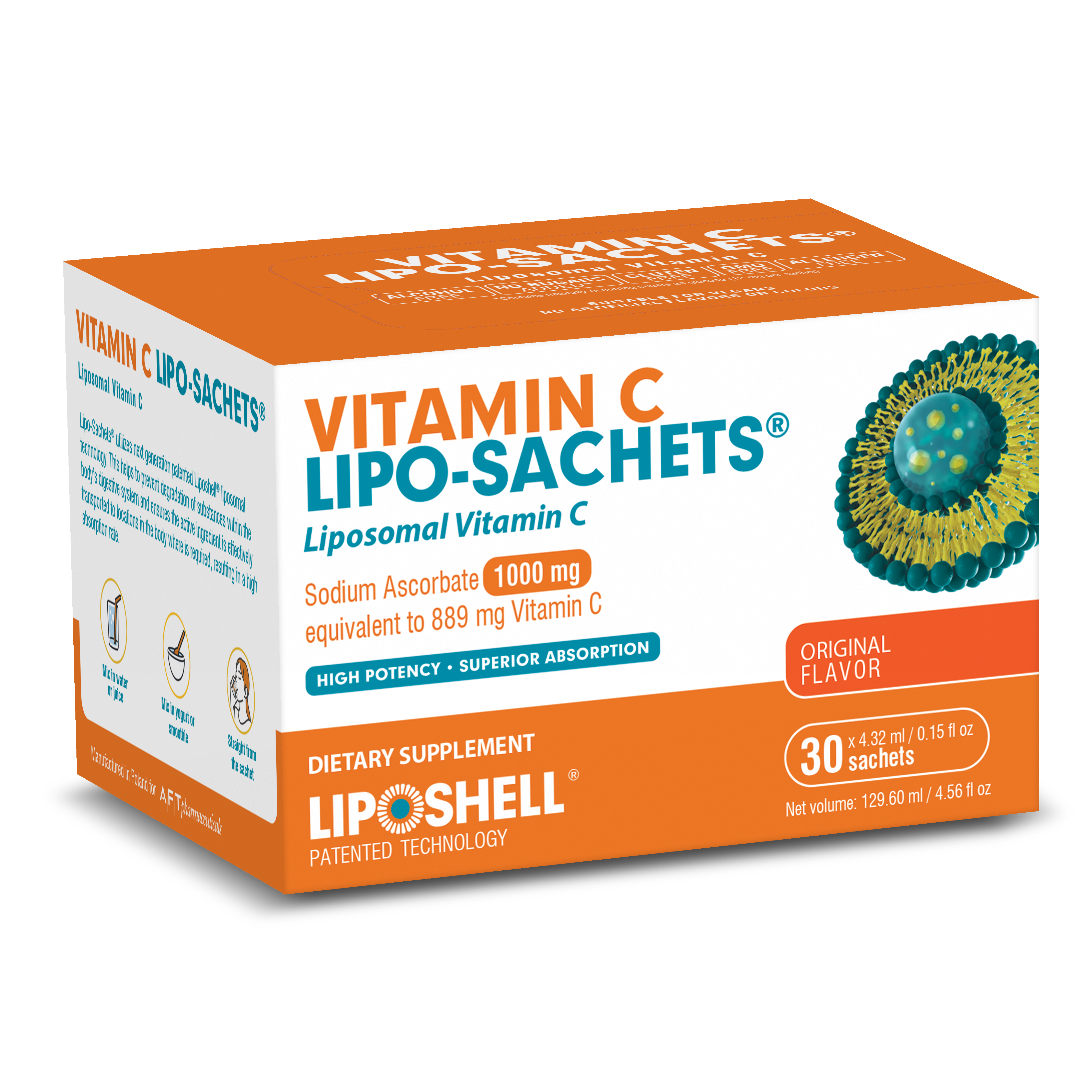Vitamin C Lipo-Sachets 1000mg Original 30's