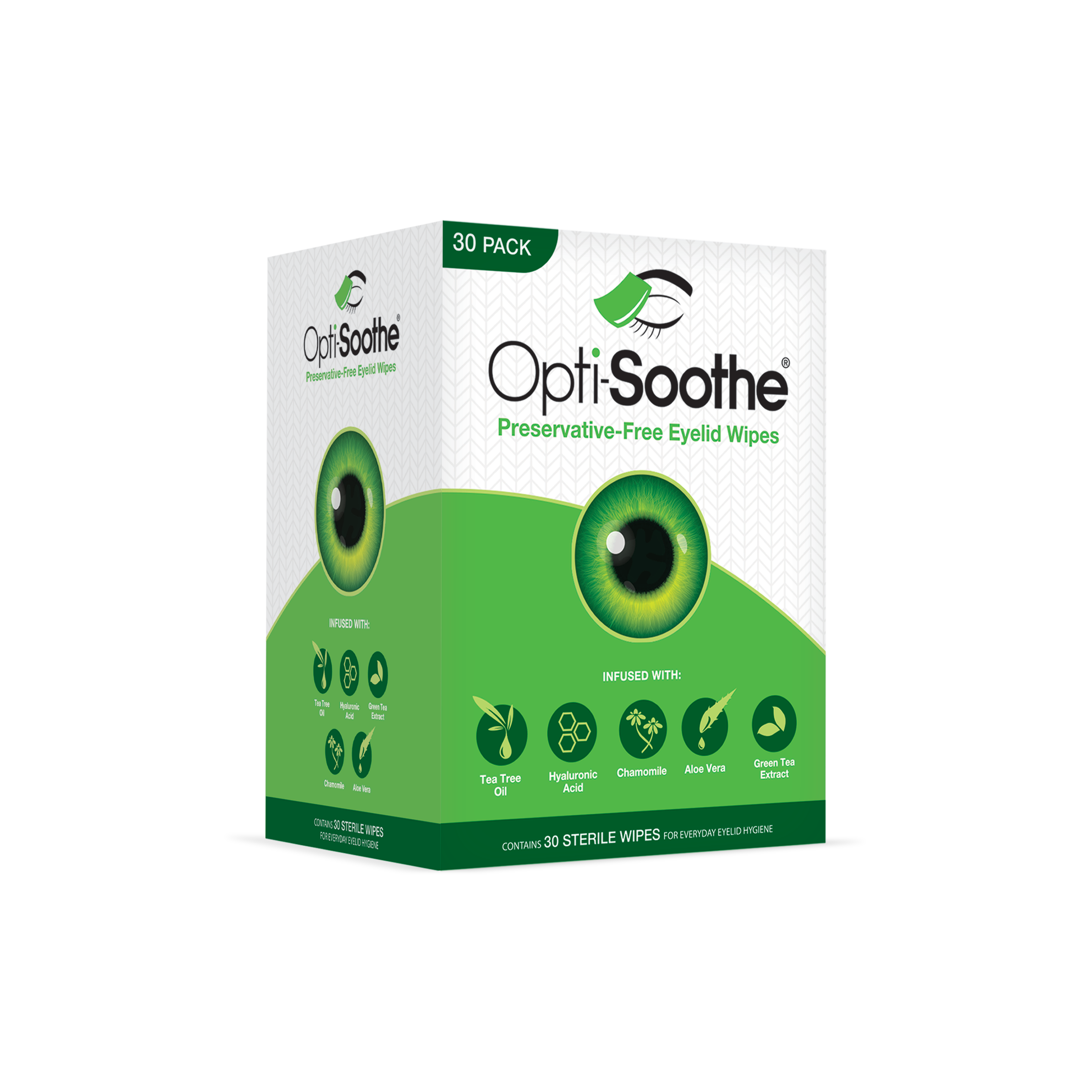 Opti-Soothe Preservative-free Eyelid Wipes, 30's